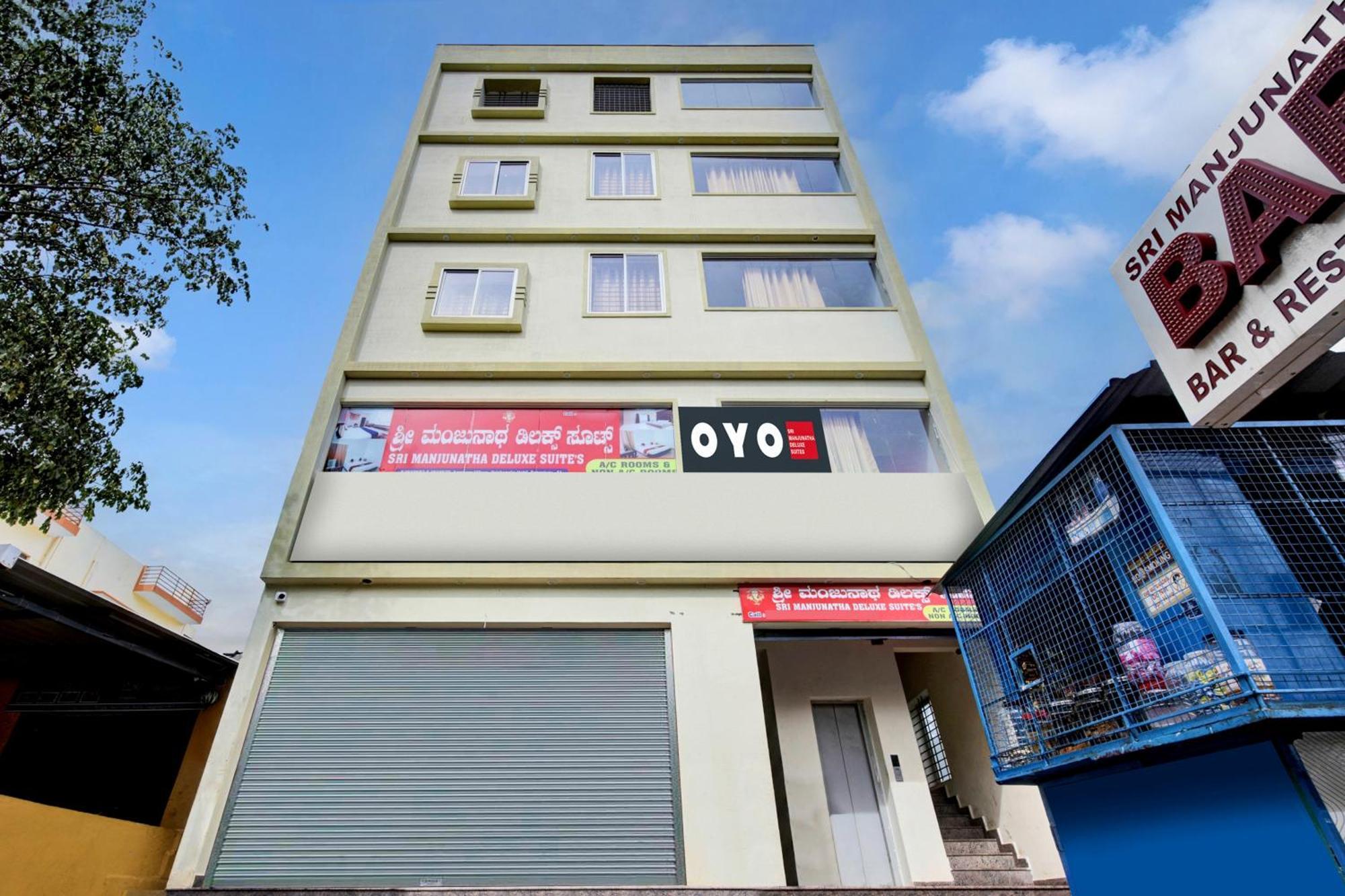 Hotel O Sri Manjunatha Deluxe Suites Bangalore Extérieur photo